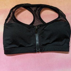 Black Popflex Sports Bra